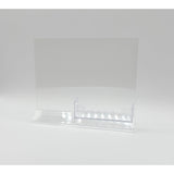 Top Load 7 x 5 Sign Holder with Business Card Holder