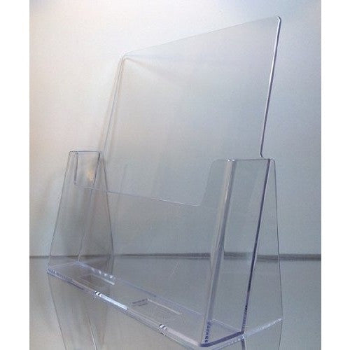 Clear 8.5" x 11" Countertop Brochure Holder