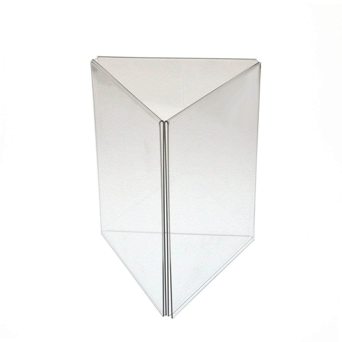 Three-Sided 4" x 6" Sign Holders