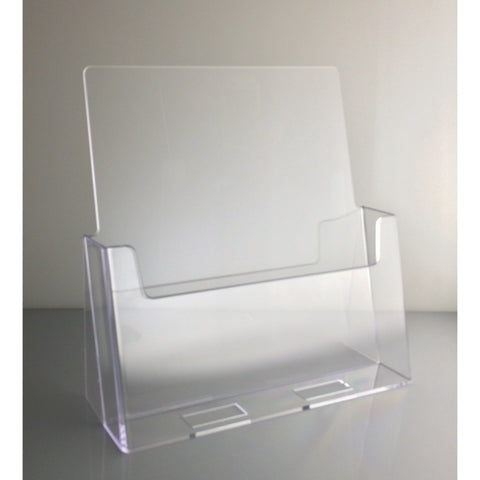 Clear 8.5" x 11" Countertop Brochure Holder