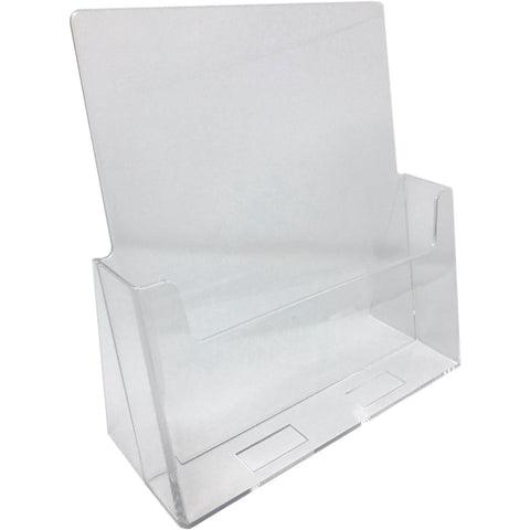 Clear 8.5" x 11" Countertop Brochure Holder