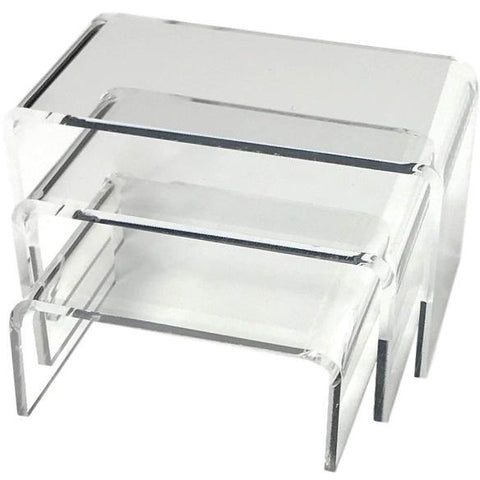 Small Acrylic 3-Piece Riser Display Set