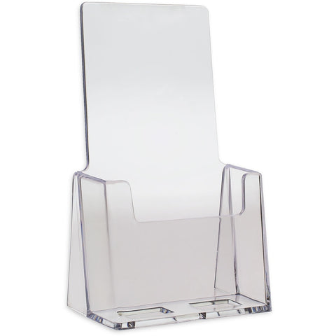 Clear 4" x 9" Tri-Fold Brochure Holder