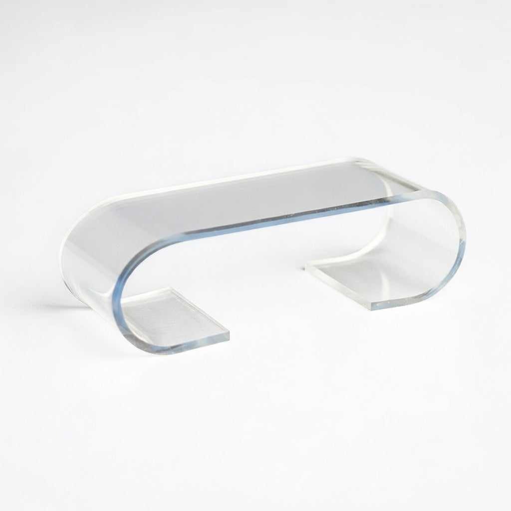 Acrylic Scroll Riser Displays