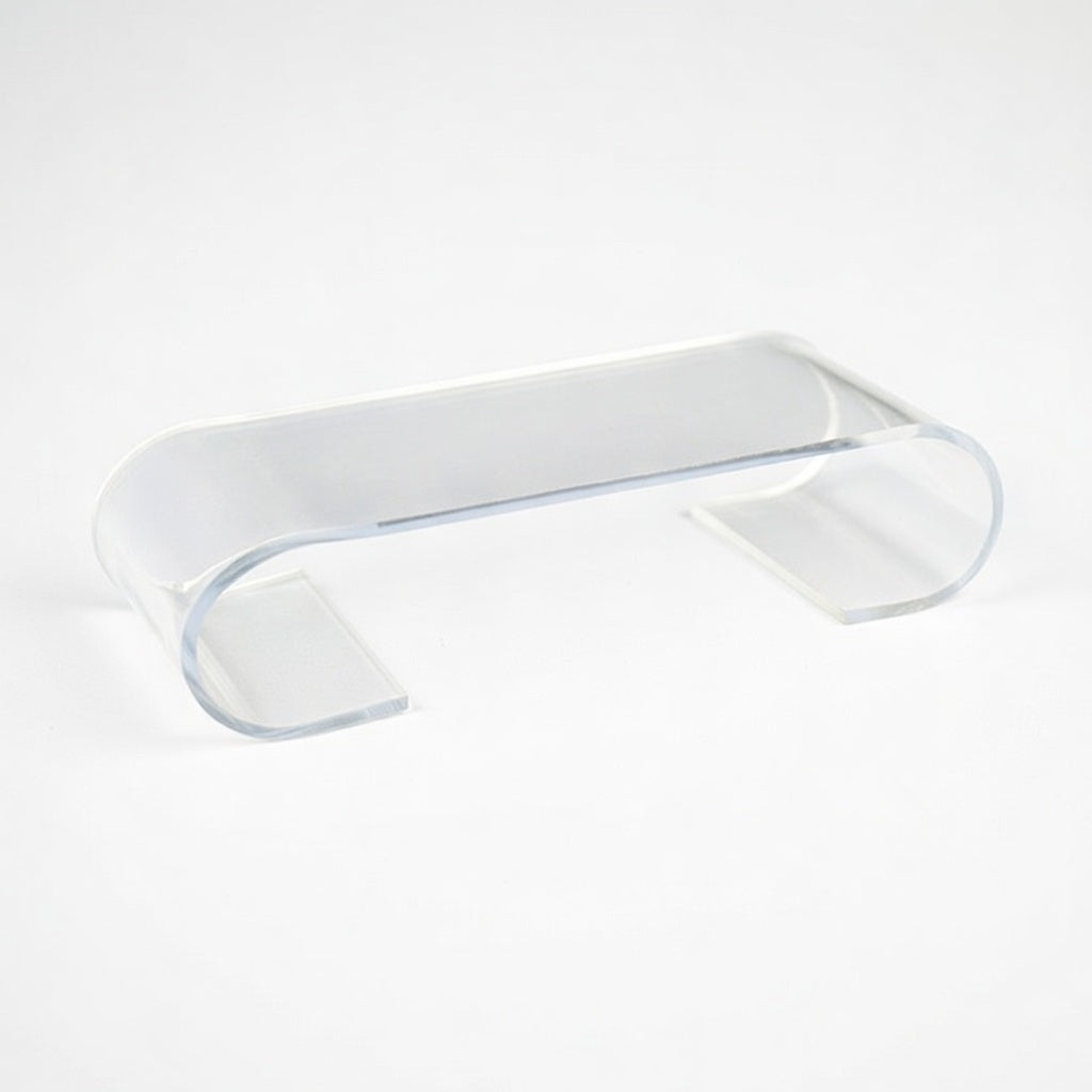 Acrylic Scroll Riser Displays