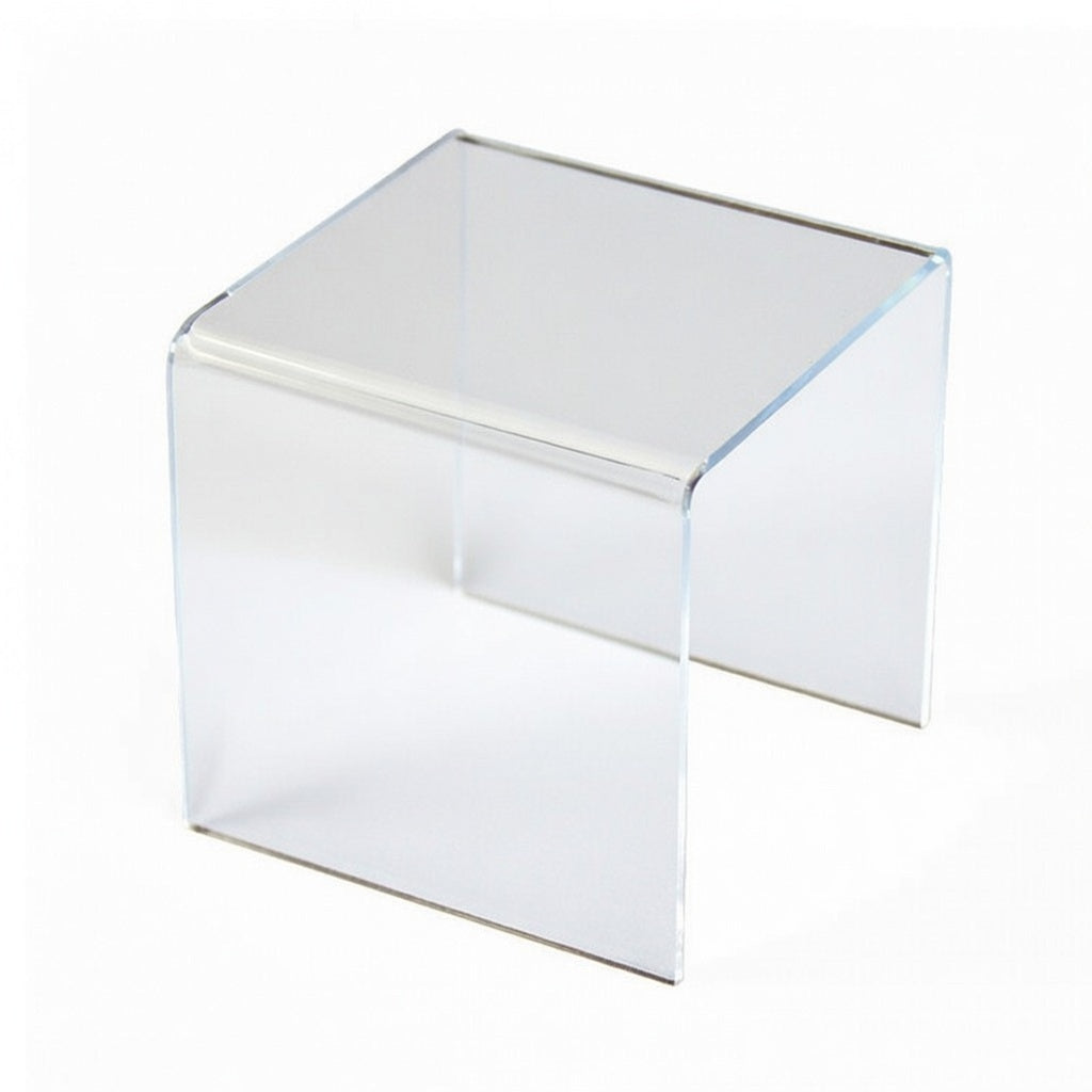1/4-Inch Thick Deluxe Square Acrylic Riser Displays