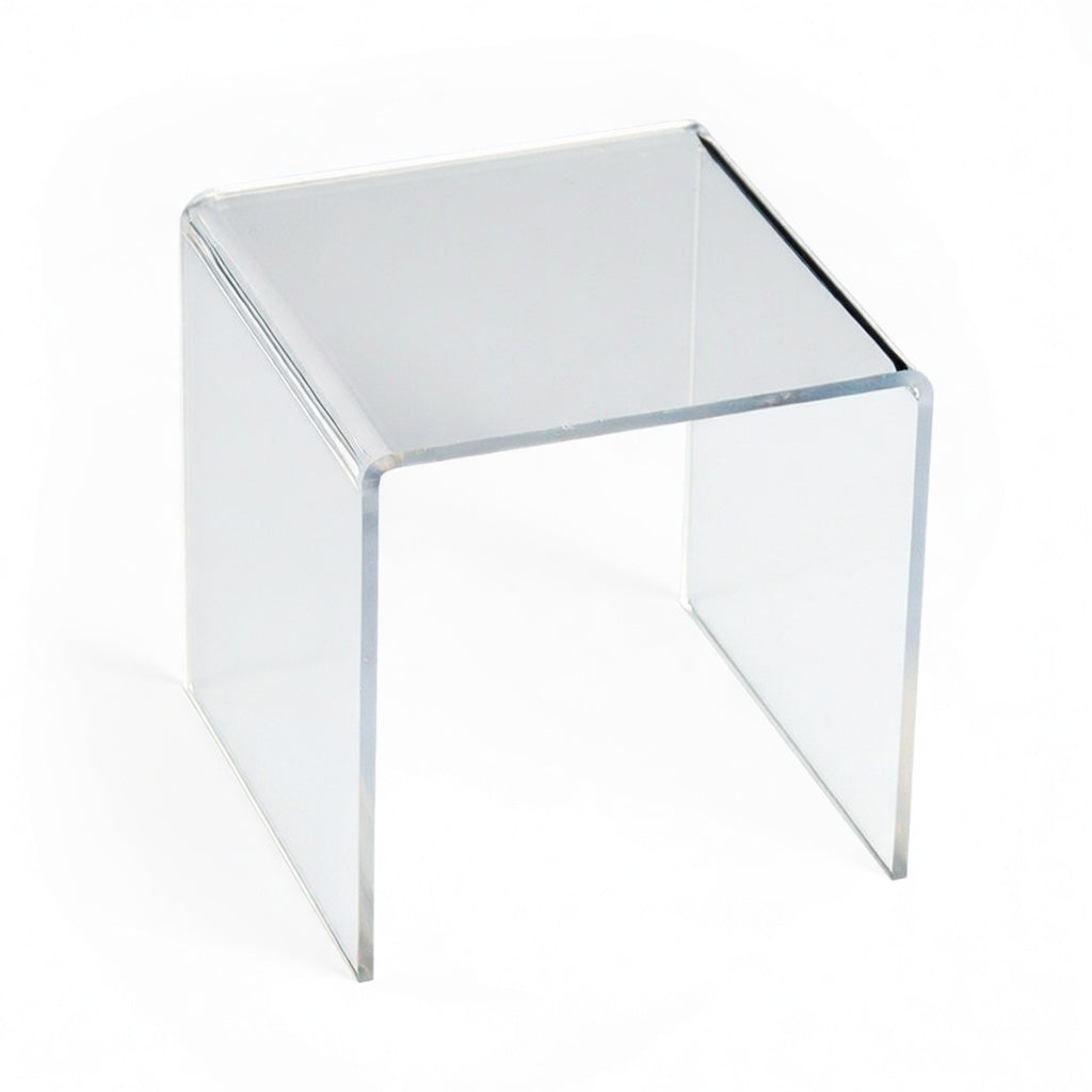 1/4-Inch Thick Deluxe Square Acrylic Riser Displays