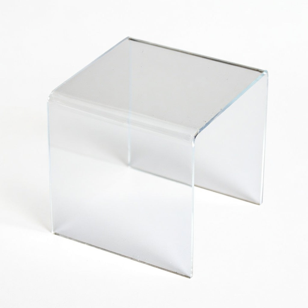 1/4-Inch Thick Deluxe Square Acrylic Riser Displays