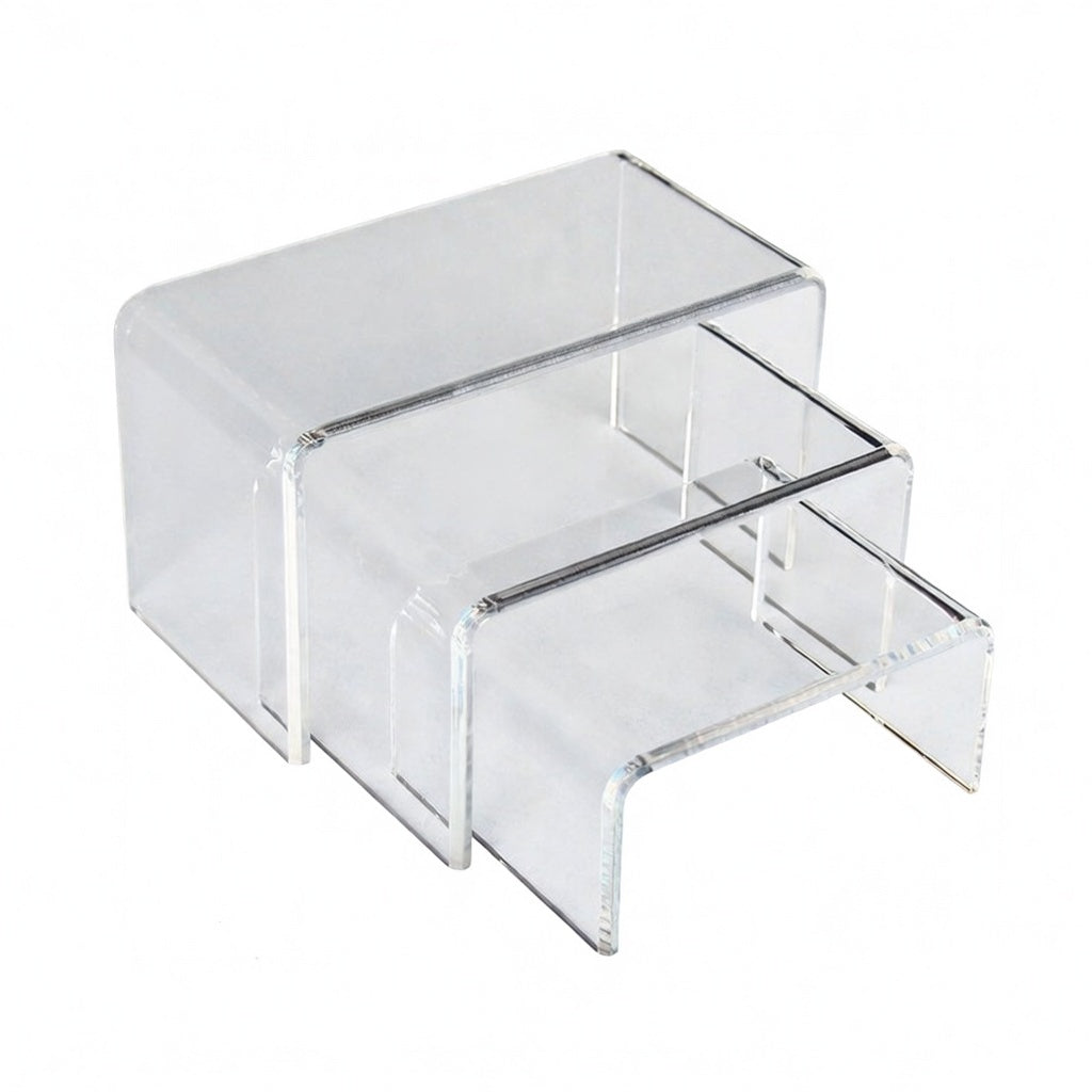 1/4-Inch Thick Beveled Edge Acrylic Risers