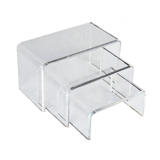 1/4-Inch Thick Beveled Edge Acrylic Risers