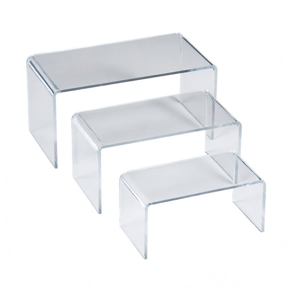 Clear Acrylic Display Stands & Risers – Dazzling Displays