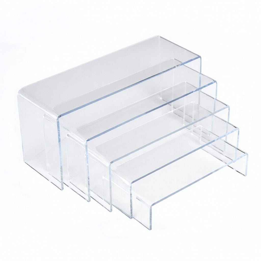 3/16-Inch Thick Wide Acrylic Risers