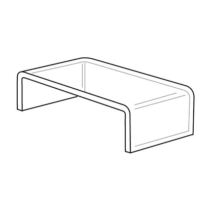 3/16-Inch Thick Wide Acrylic Risers