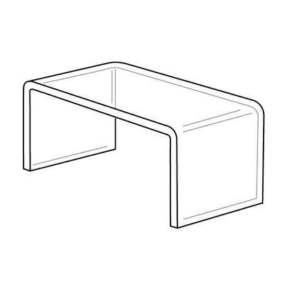 3/16-Inch Thick Wide Acrylic Risers