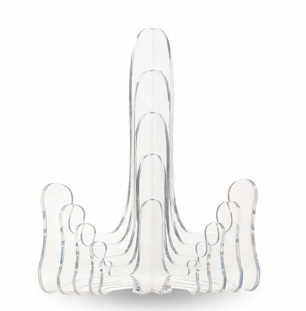 Fixed Acrylic Plate Easels