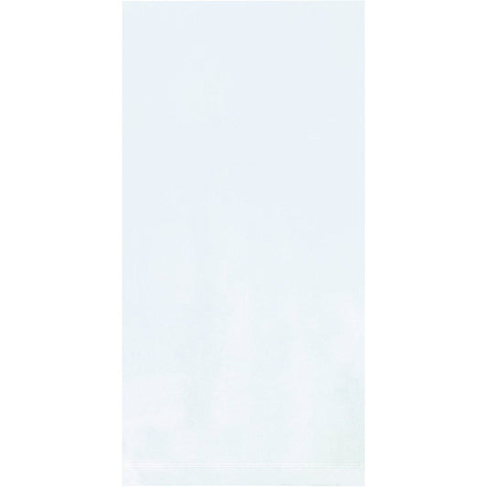 2 Mil 6 x 12 Clear Resealable Poly Bags, Pack of 100
