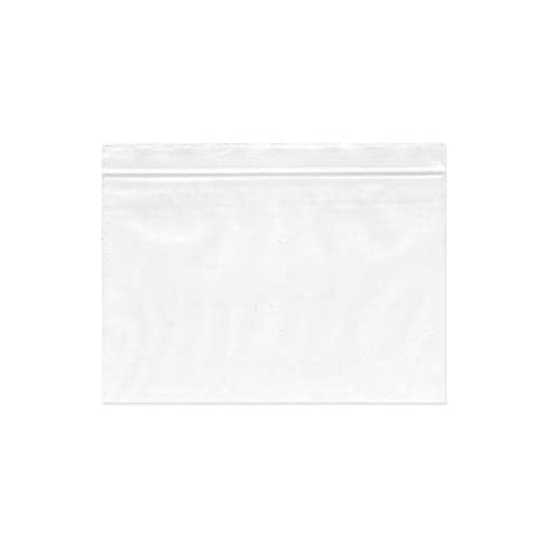2 Mil 6 x 4 Clear Resealable Poly Bags, Pack of 100