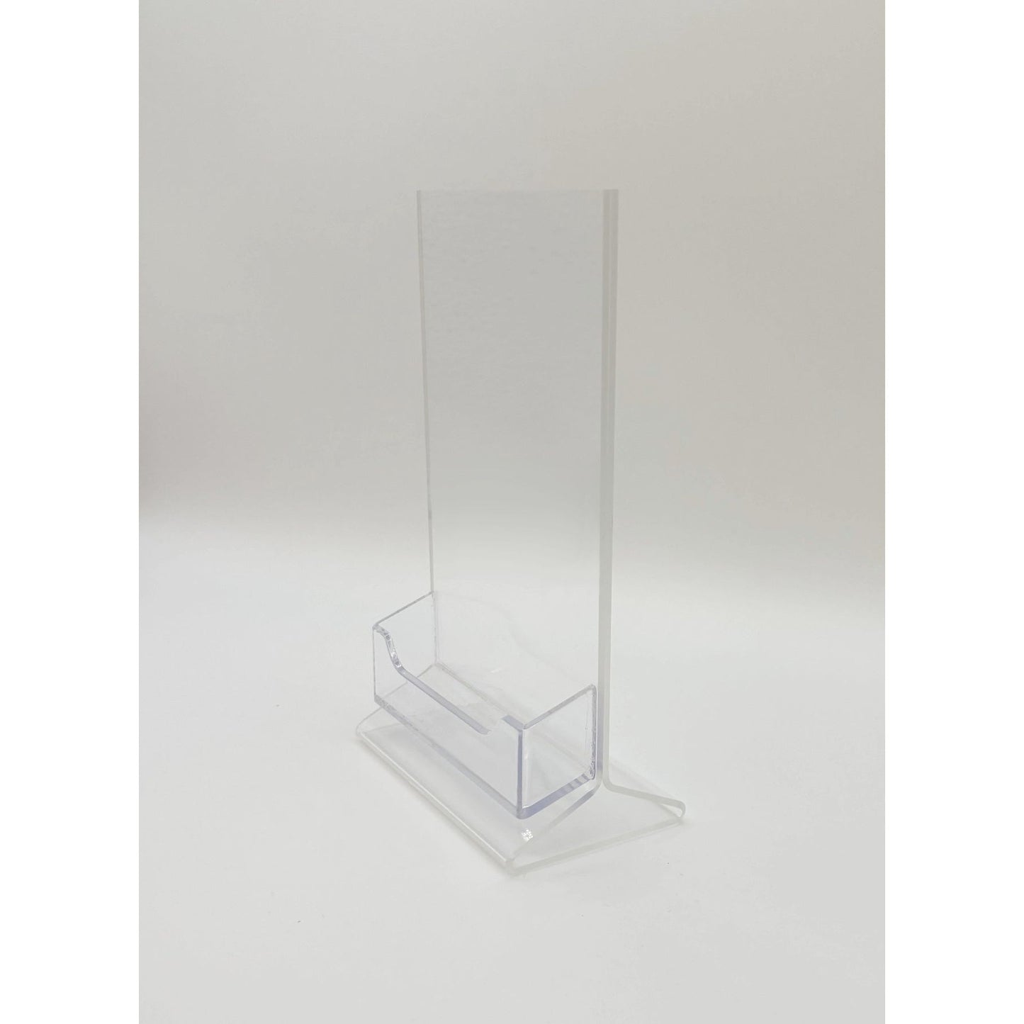 Top Load 4 x 6 Sign Holder with Business Card Holder