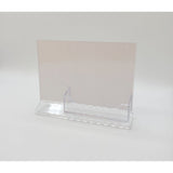 Top Load 6 x 4 Sign Holder with Business Card Holder