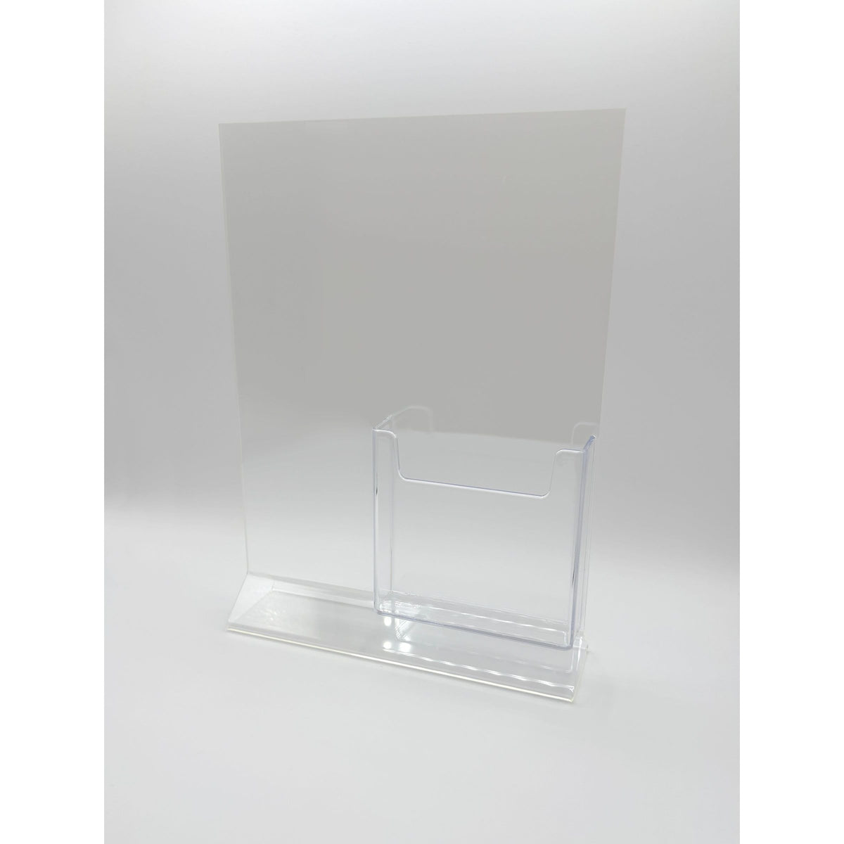 Top Load Display Top Load 8 x 10 Sign Holder with Brochure Holder β Dazzling Displays