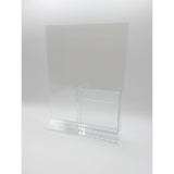 Top Load 8 x 10 Sign Holder with Brochure Holder