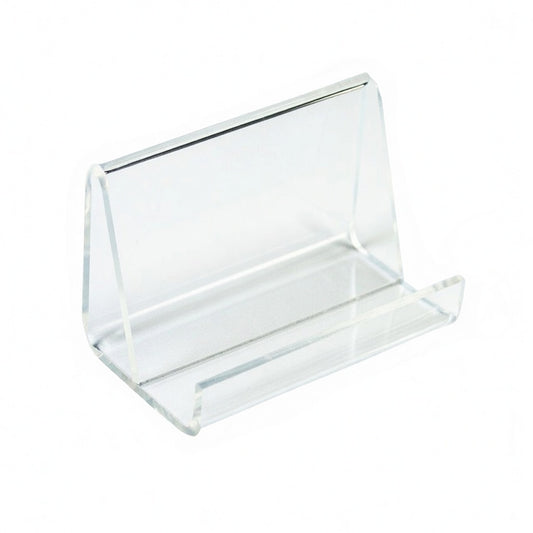Clear Open-Ended Acrylic Business Card Holder