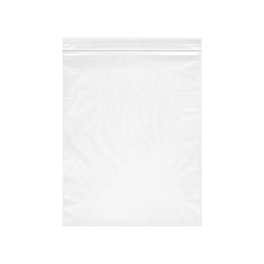 2 Mil 9 x 12 Clear Resealable Poly Bags, Pack of 100