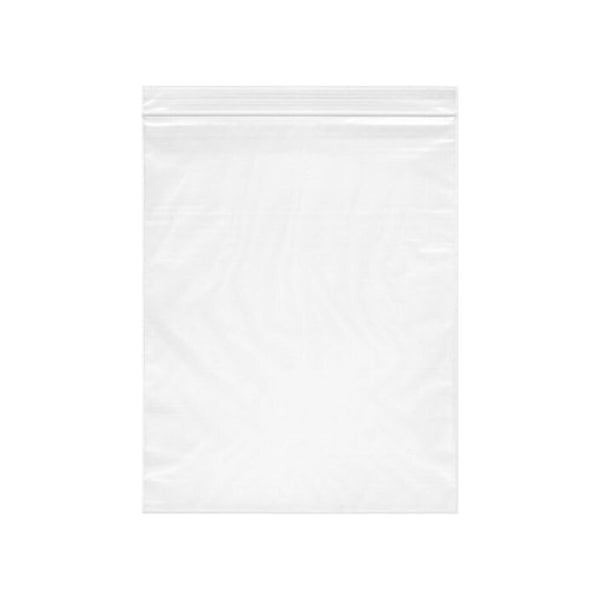 2 Mil 9 x 12 Clear Resealable Poly Bags, Pack of 100