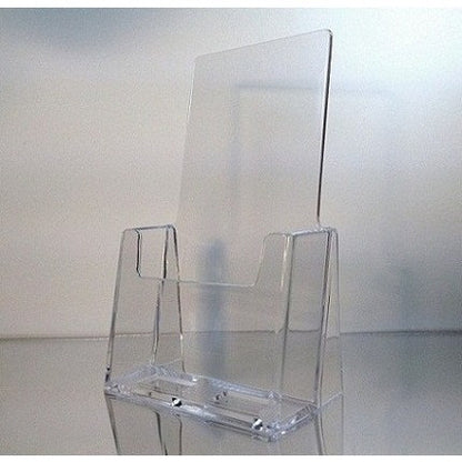 Clear 4" x 9" Tri-Fold Brochure Holder