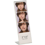 Slanted 2" x 6" Photo Booth Frame