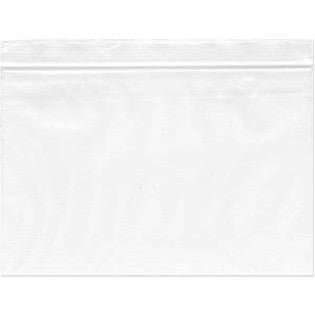 4 Mil 6" x 4" Clear Resealable Zip Lock Poly Bags, 100-Pack