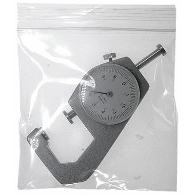 4 Mil 4" x 4" Clear Resealable Zip Lock Poly Bags, 100-Pack