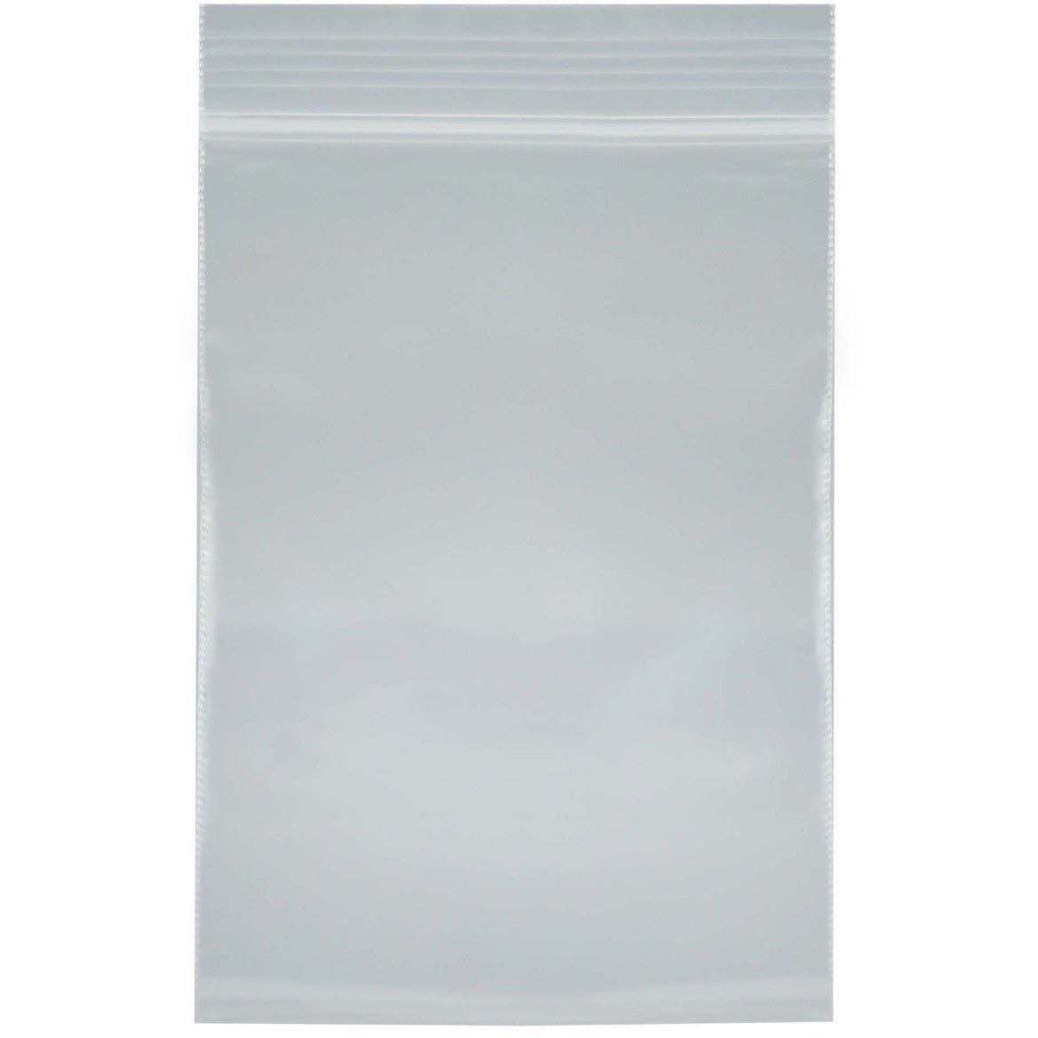4 Mil 4" x 6" Clear Resealable Zip Lock Poly Bags, 100-Pack