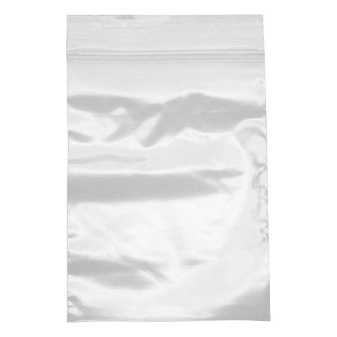 2 Mil 6 x 9 Clear Resealable Poly Bags, Pack of 100