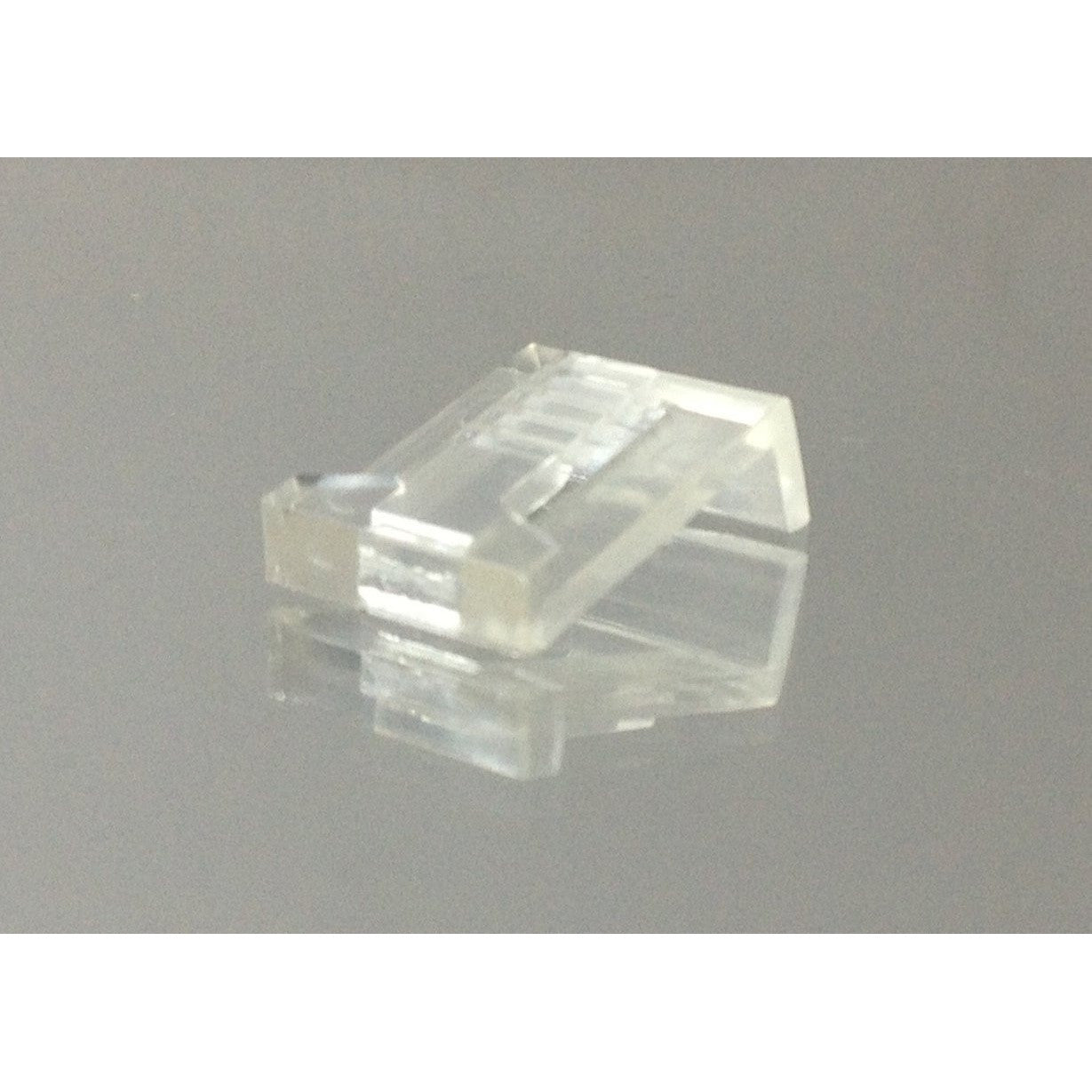 50-Pack of Clear Plastic Ring Clips