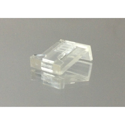 50-Pack of Clear Plastic Ring Clips
