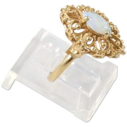 50-Pack of Clear Plastic Ring Clips