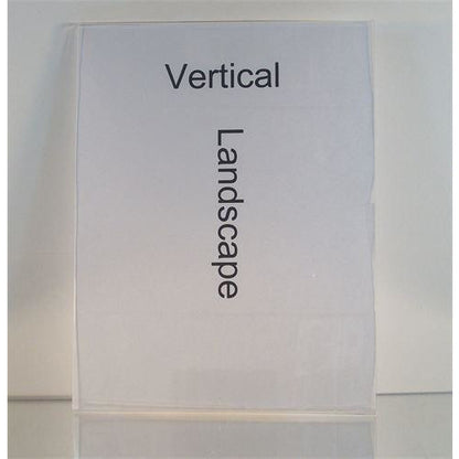 Universal 8.5 x 11 Wall Mount Sign Holder